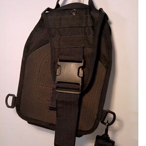 Unbranded Tactical Sling Bag Men Medium Black Good Molle Utility Pack